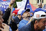 Protest v Ostravě: Kováci se postavili vládním reformám 