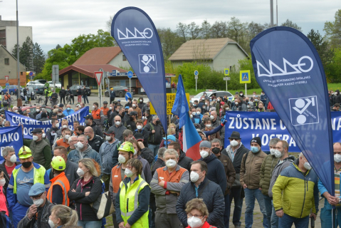 Prohlášení zaměstnanců Liberty Ostrava z mítinku 5. května