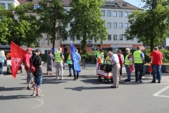 Oslavy 1. máje v Bayreuthu 2024