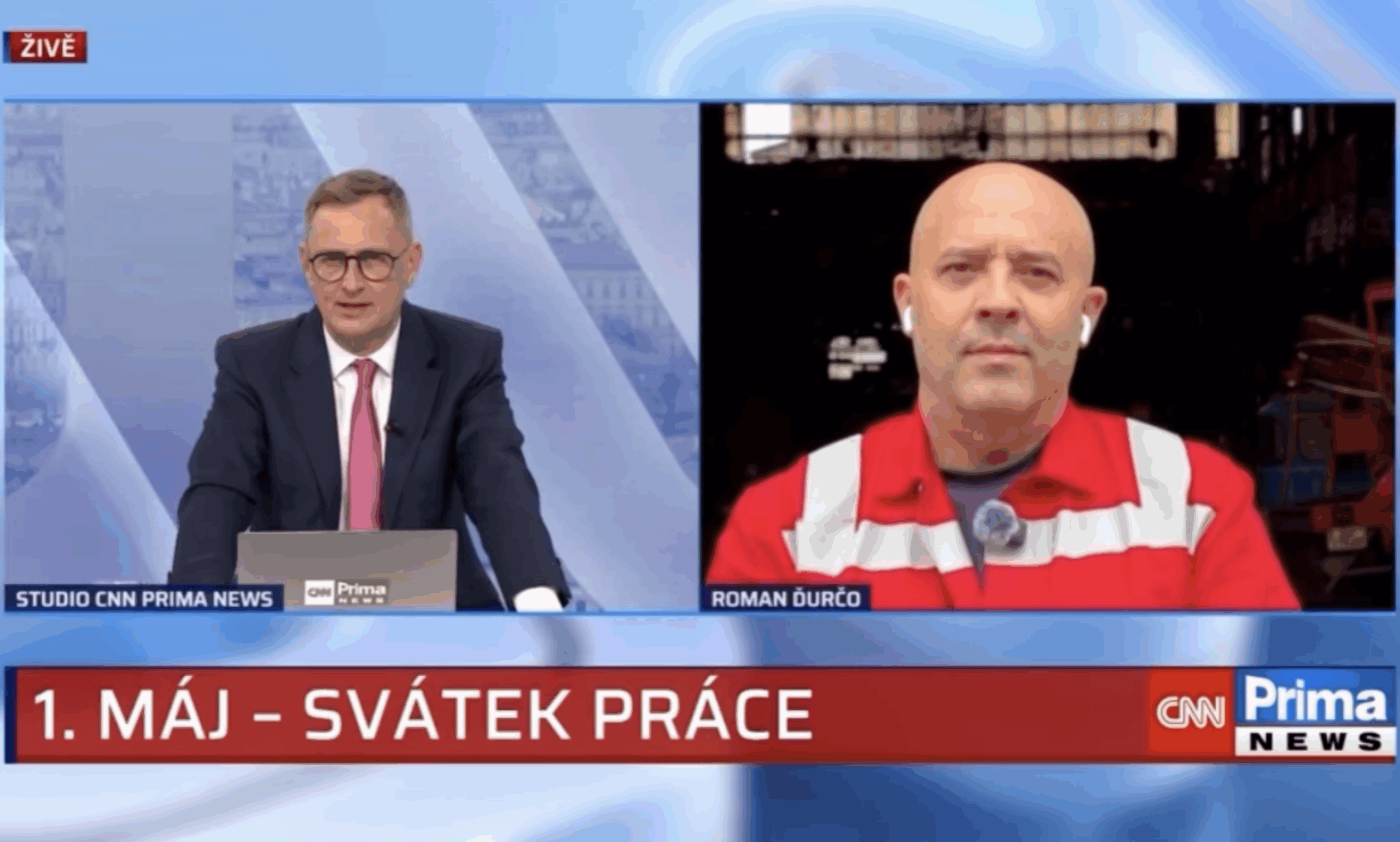 Předseda OS KOVO pro CNN Prima News nejen o Prvním máji
